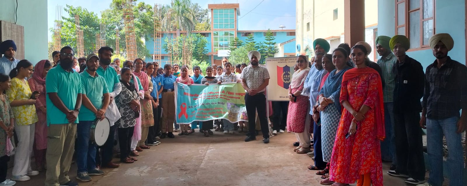 Street play on drug abuse and AIDS awareness at Bella College II
